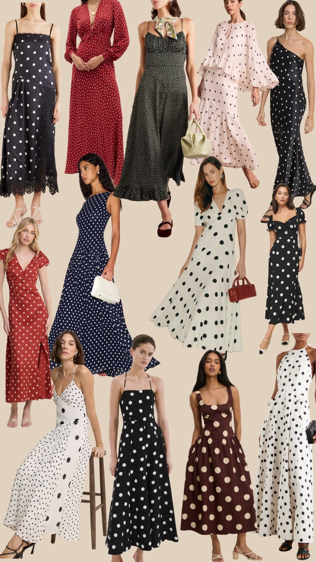 Polka dot dress, polka dot skirt, Wimbledon outfit, ascot outfit, summer wedding outfit 

#LTKspring #LTKsummer #LTKuk