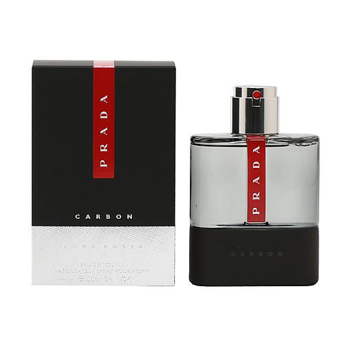 Prada Luna Rossa Carbon For Men Eau De Toilette Spray - 3.4 oz. | HSN