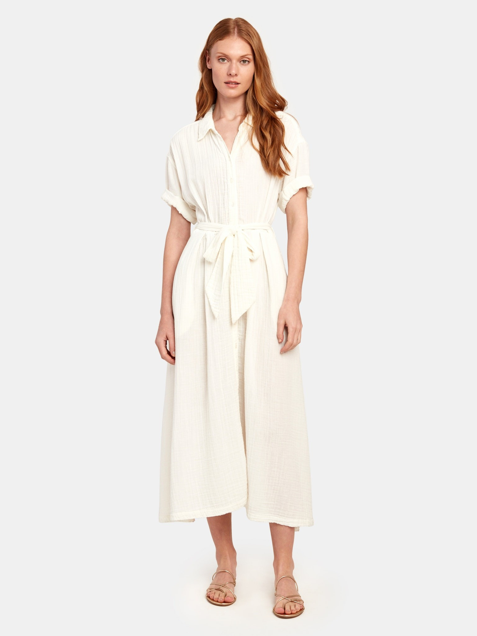 Caylin Midi Shirt Dress | Verishop