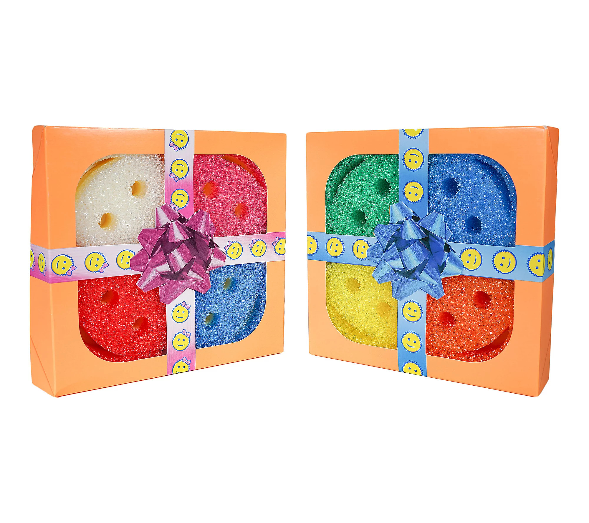 Scrub Daddy Scrub Mommy Set of (2) 4pc. SpongeGift Boxes | QVC