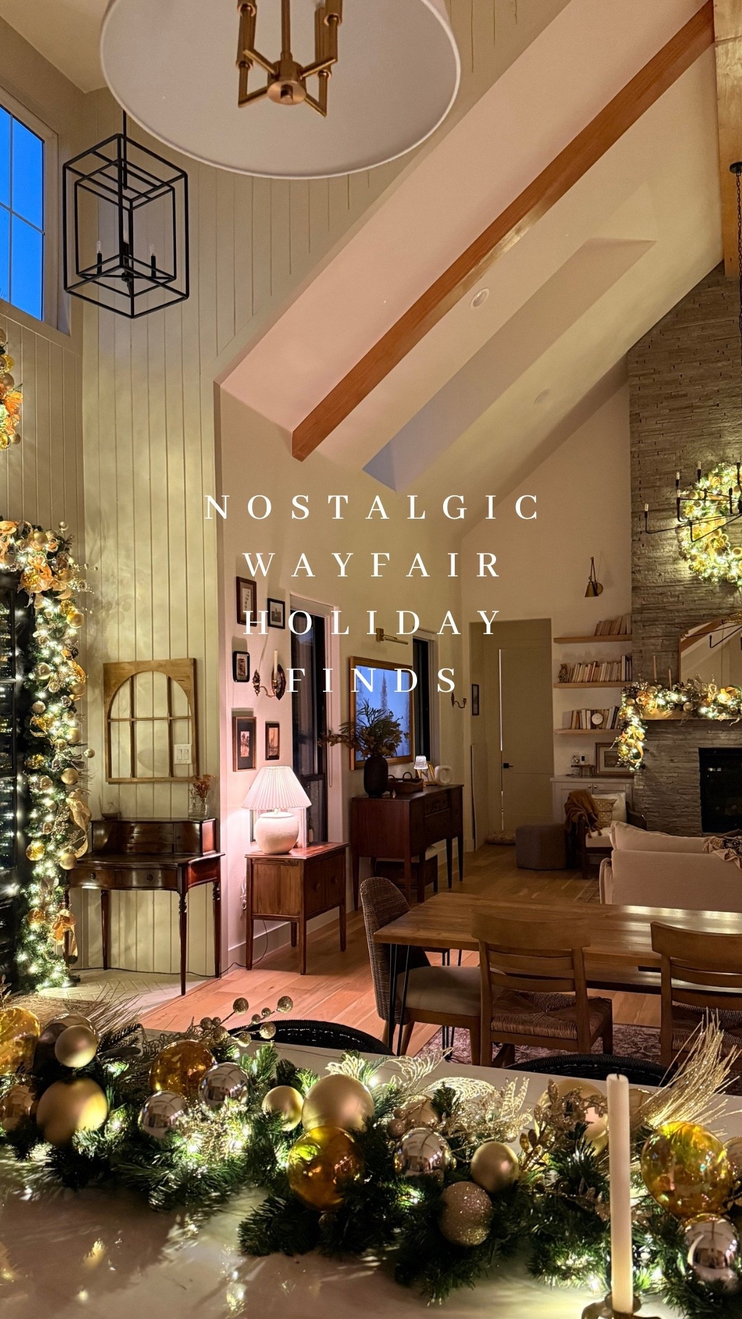 Holiday decorating starts early around here. From cozy textures to festive touches, I found the prettiest pieces at @wayfair to get our home ready for the season.
Which part of your home do you decorate first for the holidays? #ad#wayfairpartner #wayfair #wintheseason