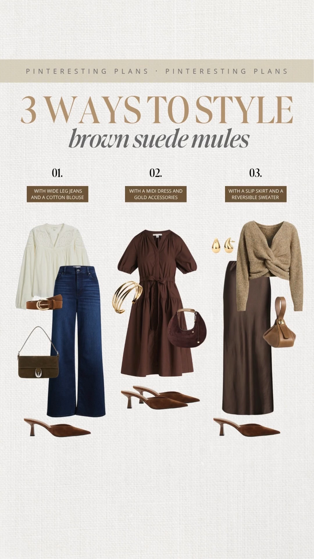 3 ways to style brown suede mules 🙌🏻🙌🏻

Fall style, fall fashion, maxi skirt, midi dress, jeans 

#LTKWorkwear #LTKStyleTip #LTKSeasonal