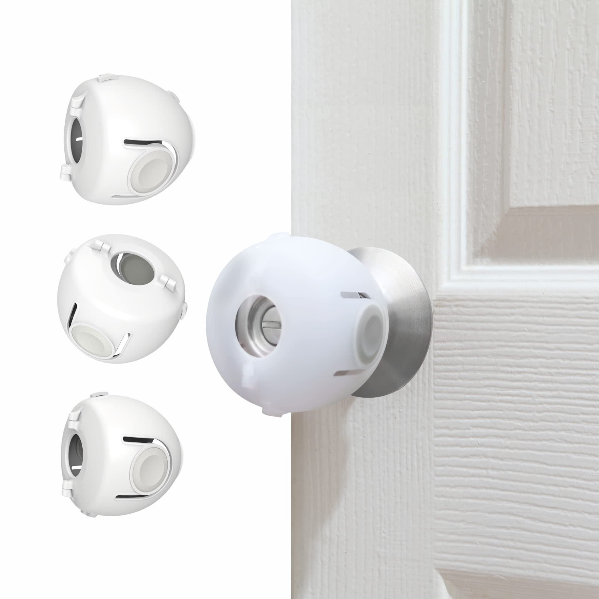 Heart of Tafiti Child Proof Door Knob Covers, Toddler Door Locks, Baby Proof Safety Locks for Doo... | Amazon (US)