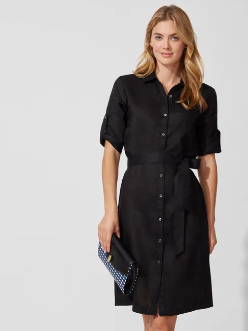 Miranda Linen Shirtdress | J.McLaughlin