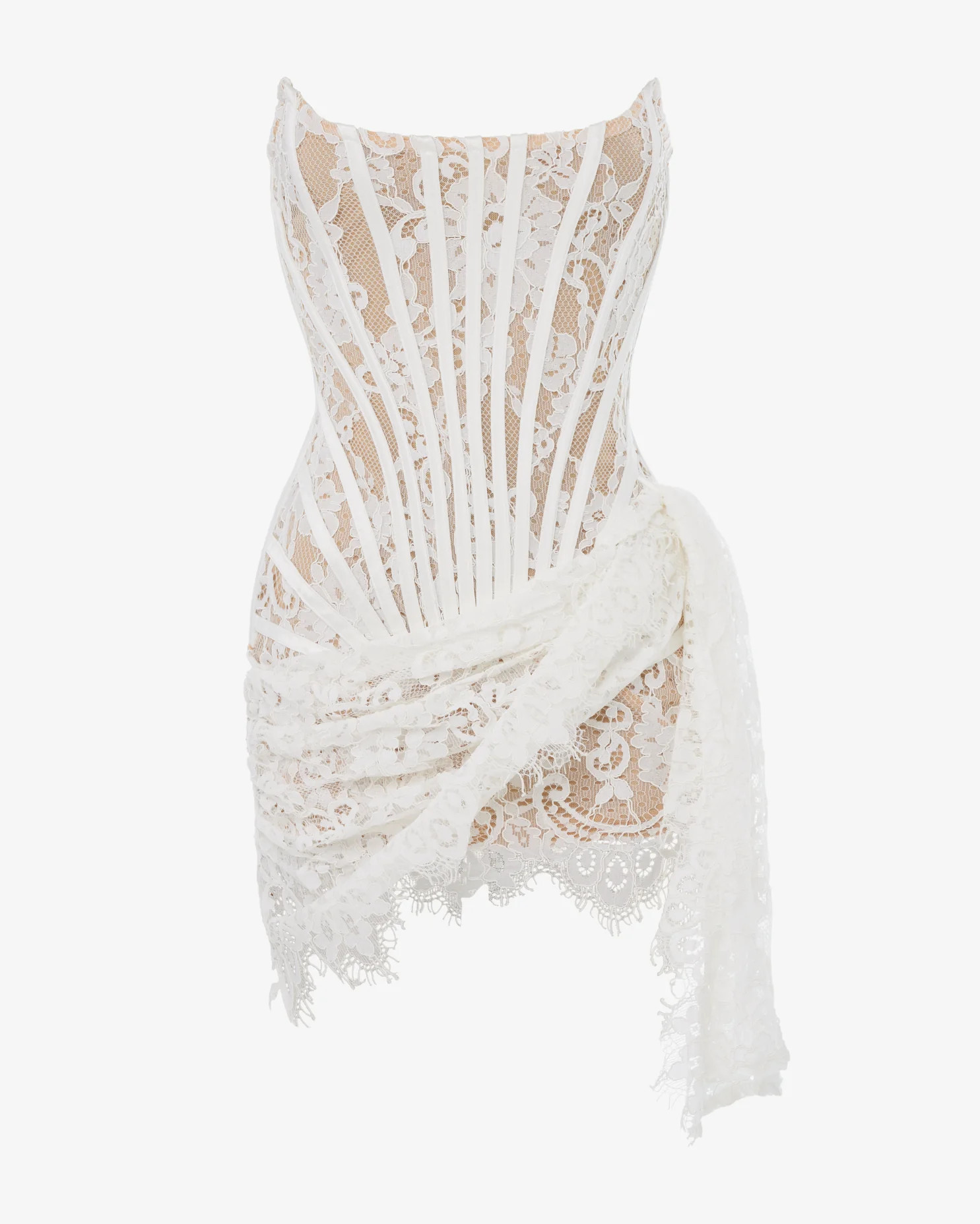 The lace corset mini dress | Heiress Beverly Hills