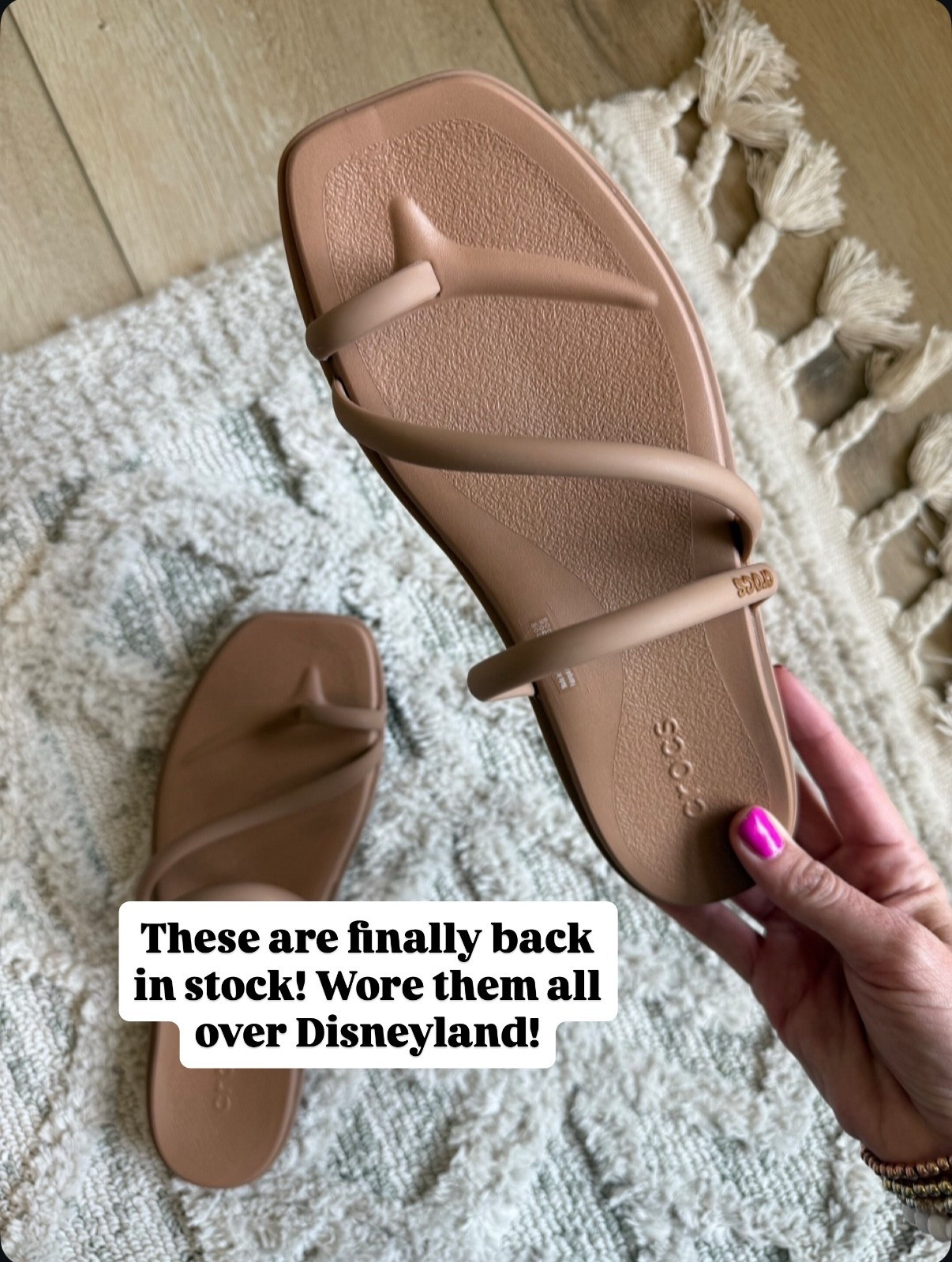 The best crocs! I wore them all over Disneyland