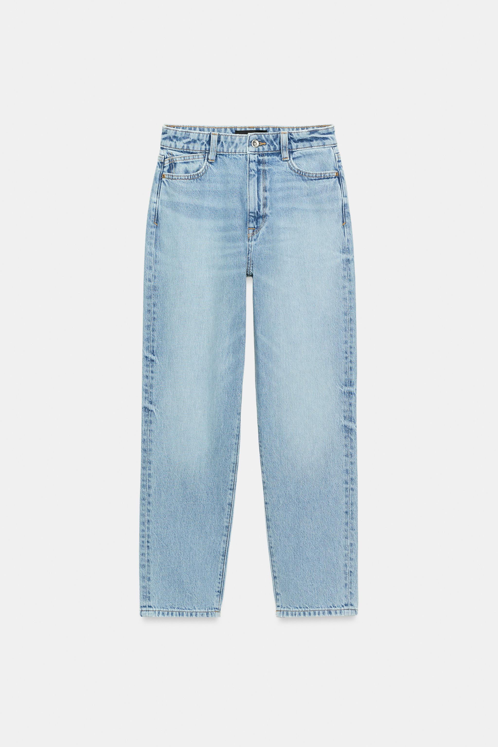 Z.05 MOM FIT HIGH-WAIST JEANS | Zara US