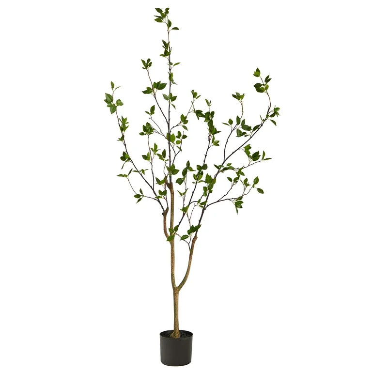 Nearly Natural 5' Minimalist Citrus Artificial Tree | Walmart (US)
