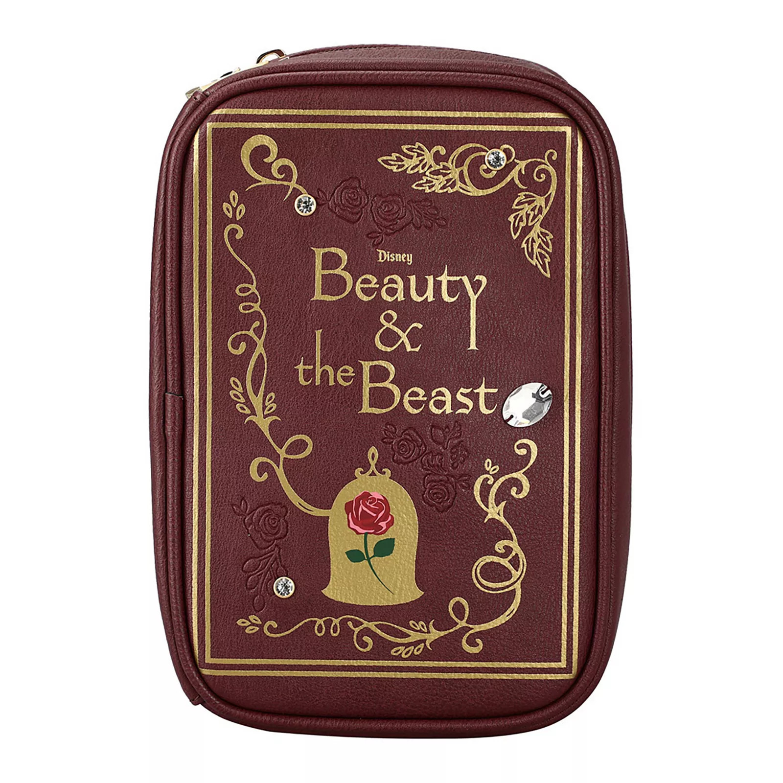 Disney's Beauty and the Beast Cosmetic Bag, Red | Kohl's