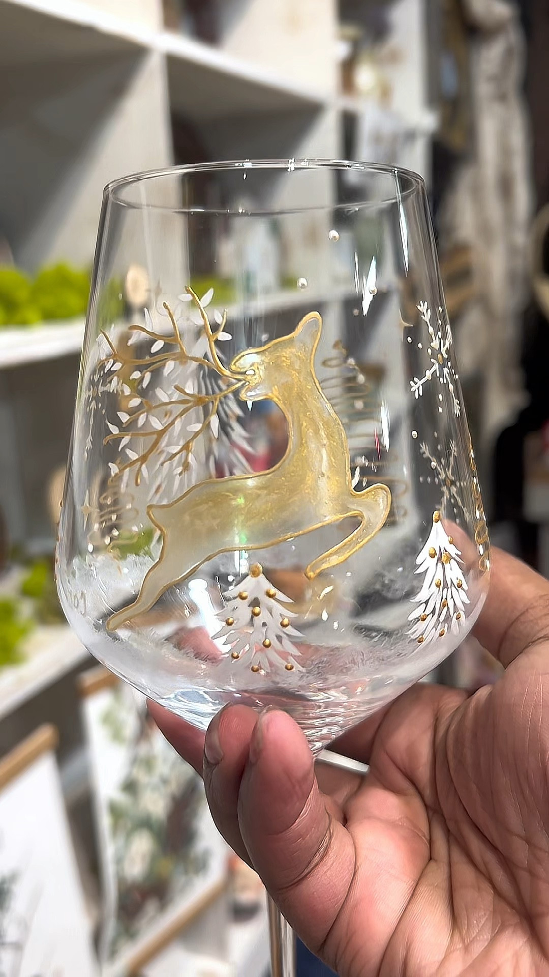 A winter wonderland in your hand. Add this gorgeous glass to your Christmas tablescape! 

#LTKHoliday #LTKHome #LTKSeasonal