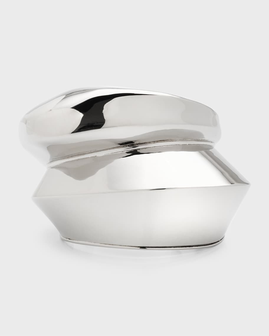 Alexander McQueen Iris Sculptural Cuff Bracelet | Neiman Marcus