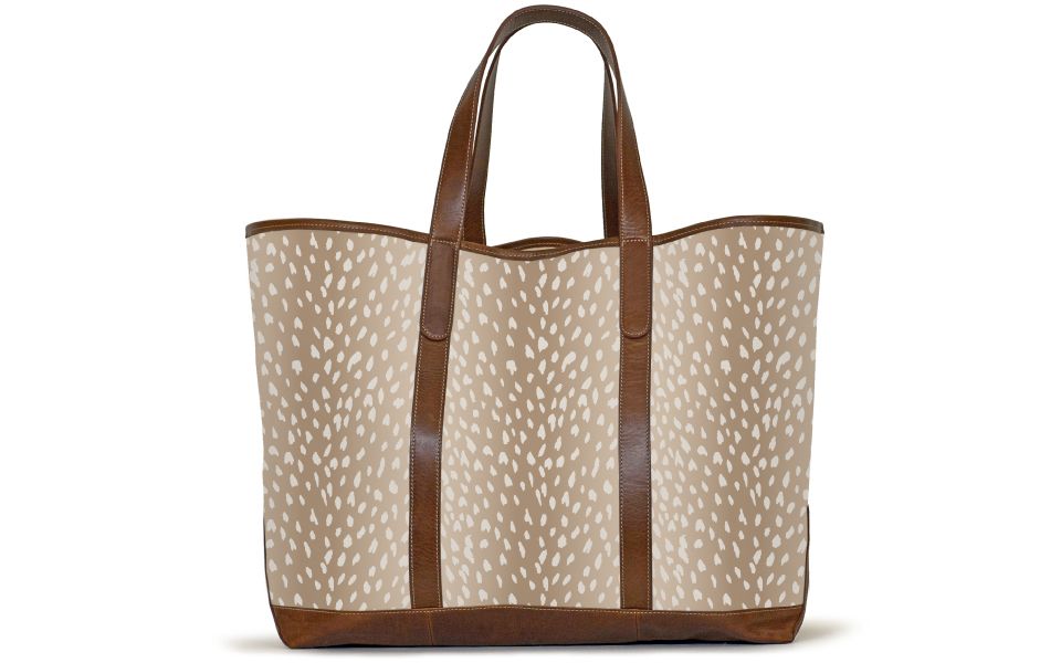 St. Charles Yacht Tote - Monogram Stripe | Barrington Gifts