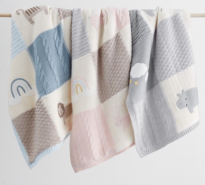 Heirloom Animals Baby Blanket Collection | Pottery Barn Kids