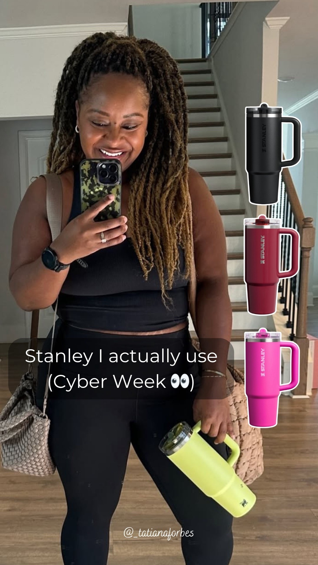 Sharing the Stanley I actually use every day. Keeps my drinks cold forever, fits in the car cup holder, and goes with me literally everywhere!

If you’ve been wanting one (or gifting one), Cyber Week is the time to watch these. Stanley usually drops good deals this week. Up to 50% off + free engraving!

Linked it here!

#LTKGiftGuide #LTKCyberWeek #LTKActive