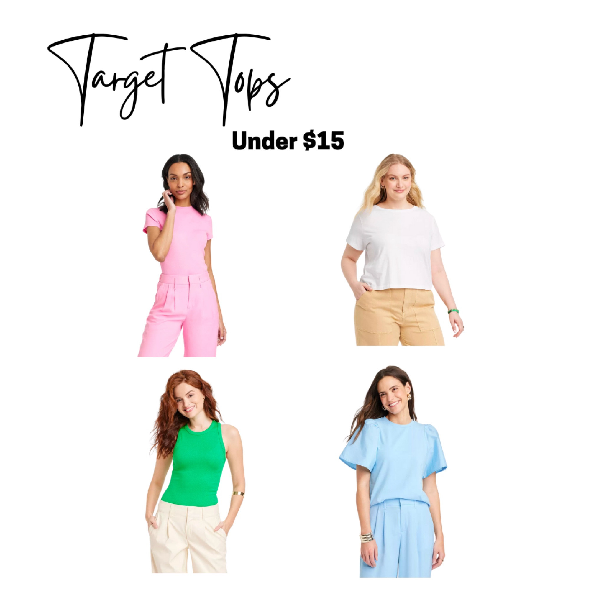 The cutest target ts under $15! 

#LTKSeasonal #LTKSpringSale