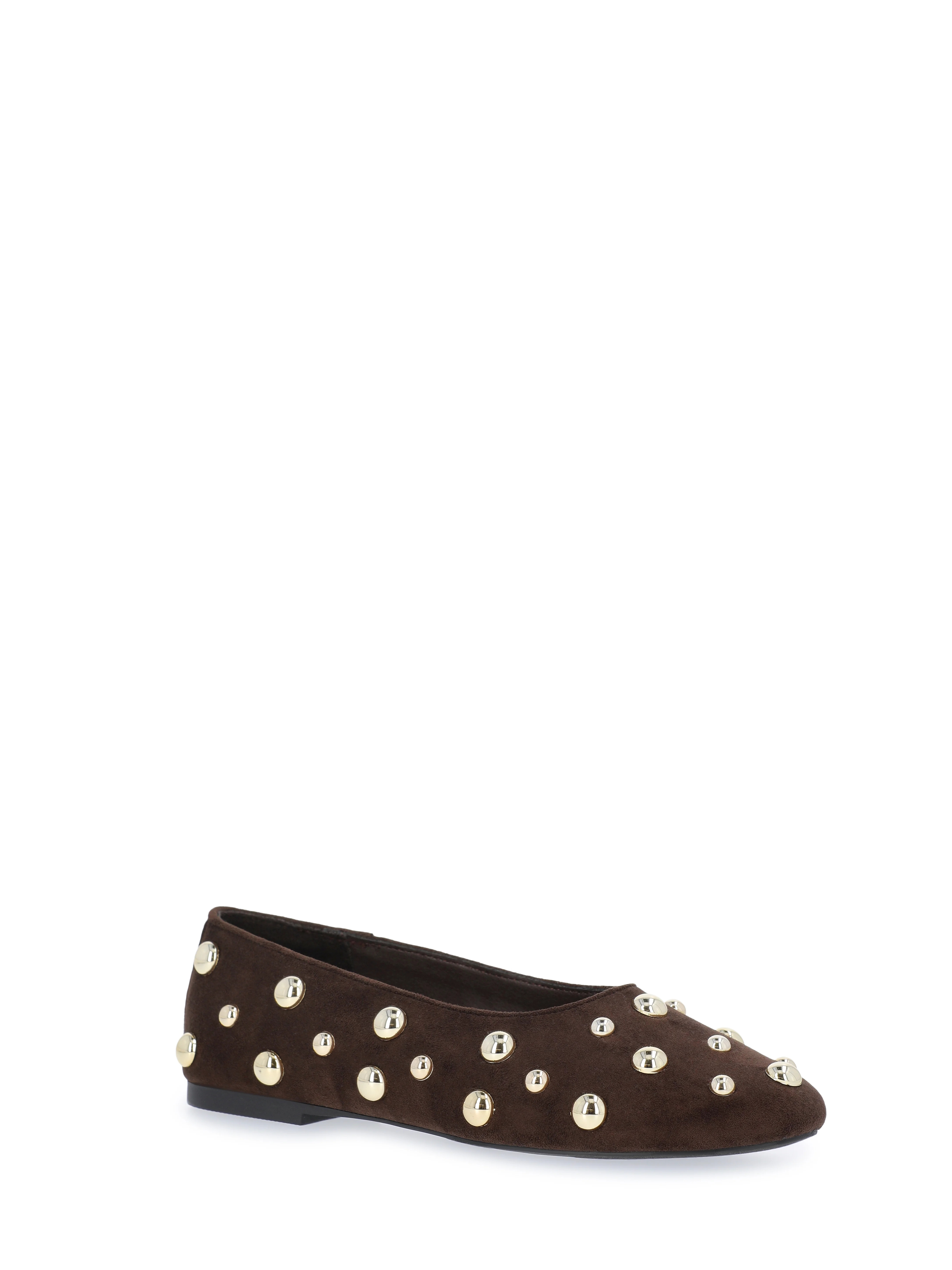 Scoop Women's Studded Faux Leather Ballet Flats | Walmart (US)