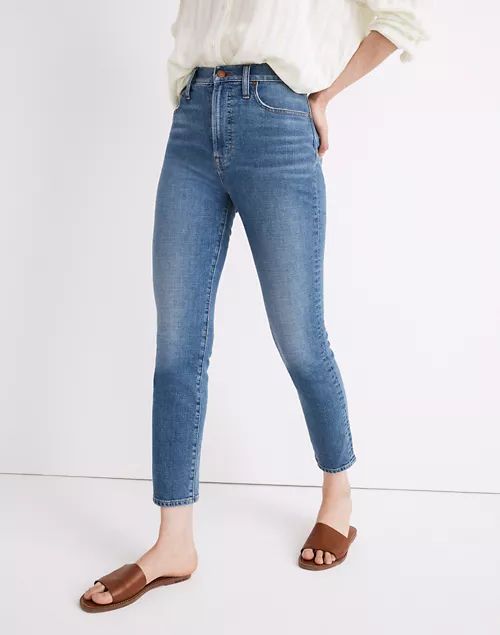 The Perfect Vintage Crop Jean in Sandford Wash: Summerweight Edition | Madewell