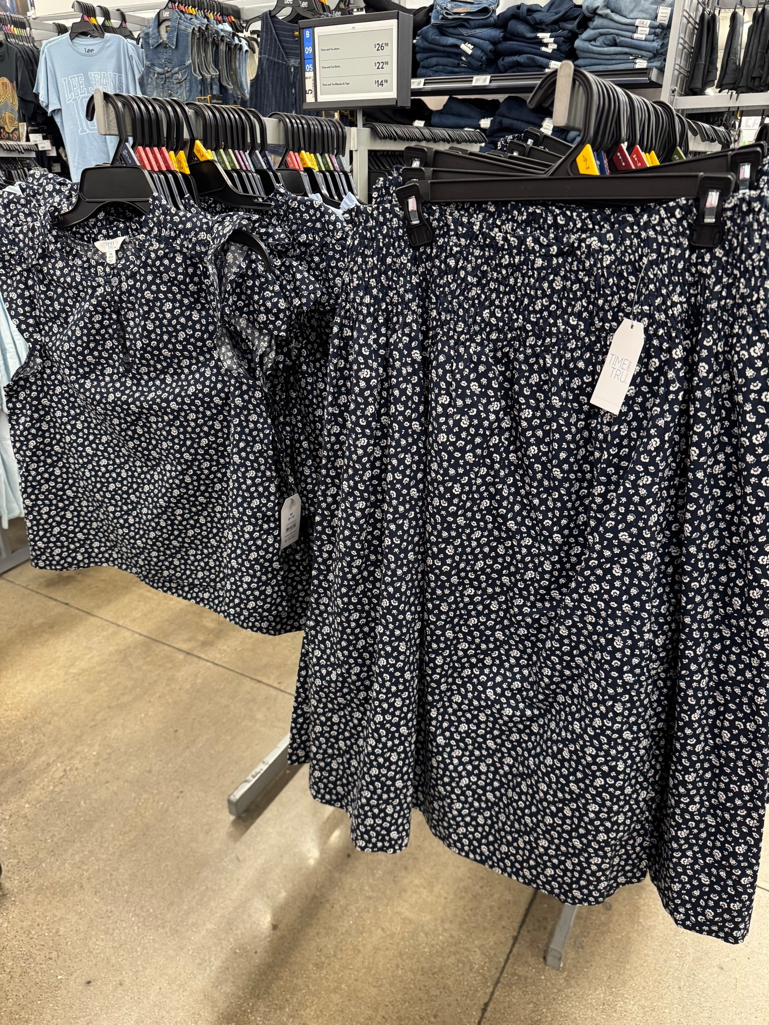 $15 Walmart flutter sleeve top 🌼 (skirt not online yet) 

Workwear 2026 / spring outfit / Work outfit / church outfit 

#LTKootd #LTKOver40 #LTKWorkwear