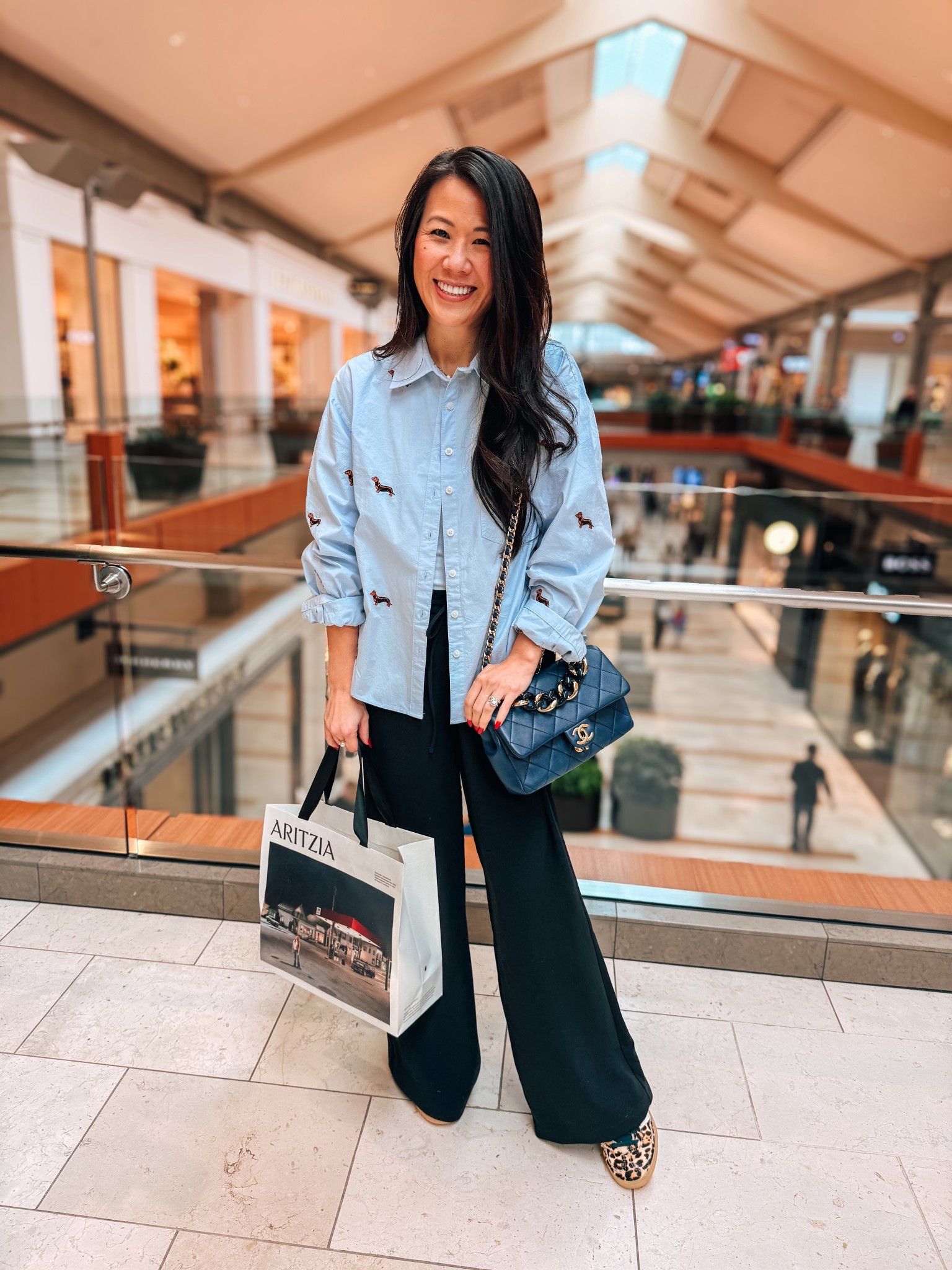 Dachsund button up shirt
Relaxed fit pants
Chambray shirt
Denim shirt
Easy spring transition outfitt


#LTKdayinmylife #LTKOver40 #LTKmomlife