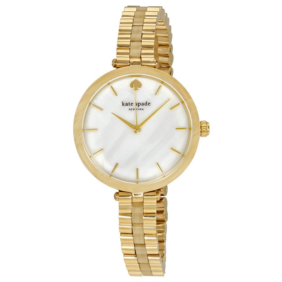 Kate Spade Holland Mother of Pearl Dial Ladies Watch KSW1331 | Jomashop.com & JomaDeals.com