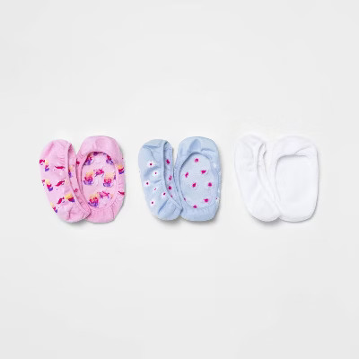 Girls' Unicorn 3pk Liner Socks - Cat & Jack™ | Target