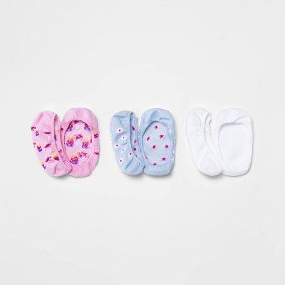 Girls' Unicorn 3pk Liner Socks - Cat & Jack™ | Target