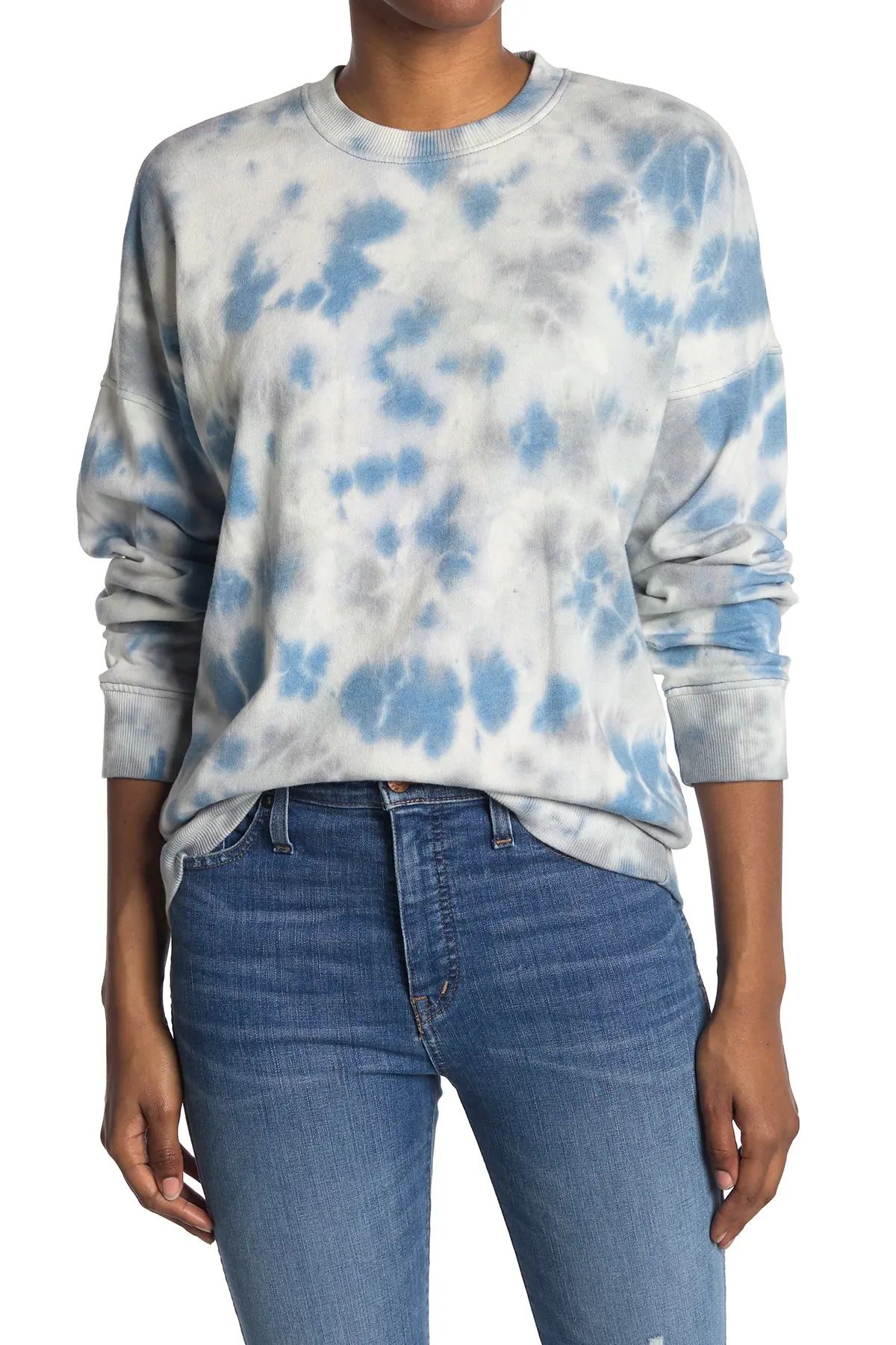 Threads 4 Thought | Cathy Boyfriend Tie-Dye Organic Cotton Blend Pullover | Nordstrom Rack | Nordstrom Rack