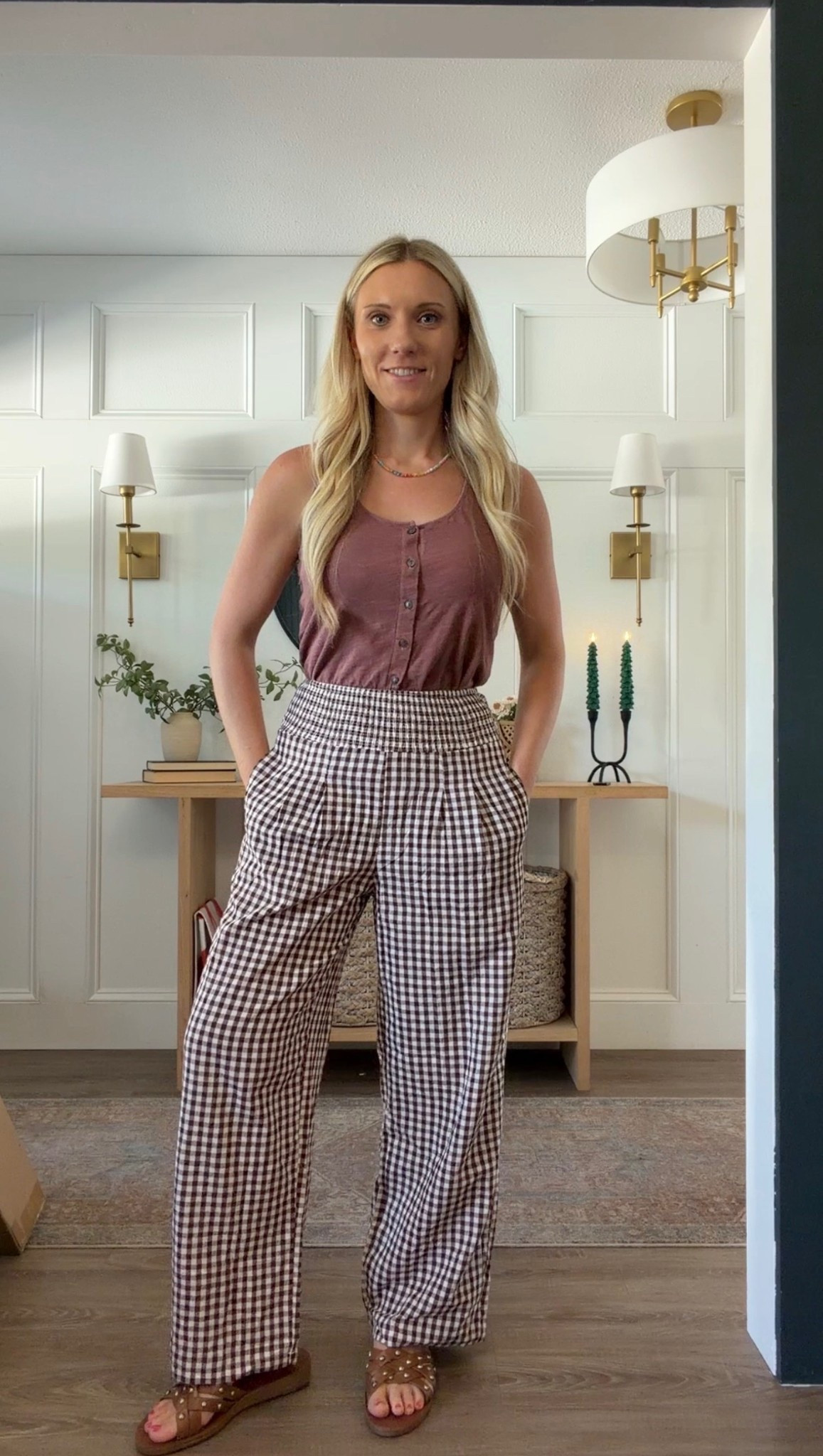 The cutest gingham pants for any outfit! 

#LTKHoliday #LTKGiftGuide #LTKWorkwear