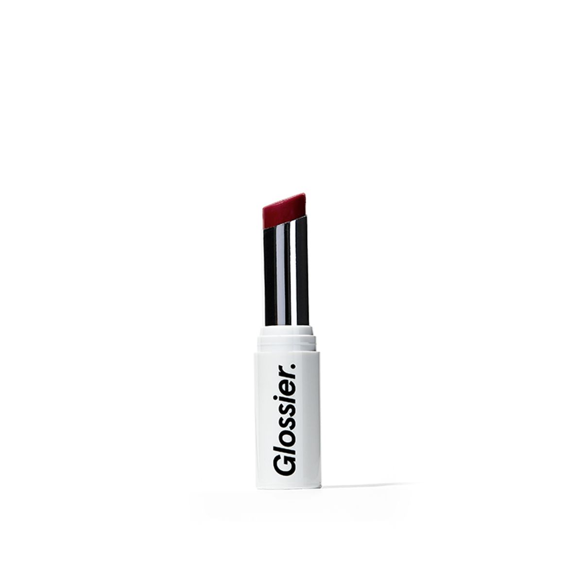 Glossier Generation G Lipstick in Crush, a raspberry pink, 0.07 oz, enhancing sheer matte lipstick t | Glossier