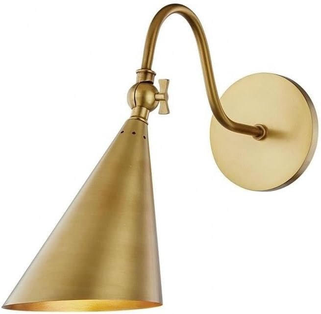 Mitzi H285101-AGB Lupe Wall Sconce, Brass | Amazon (US)