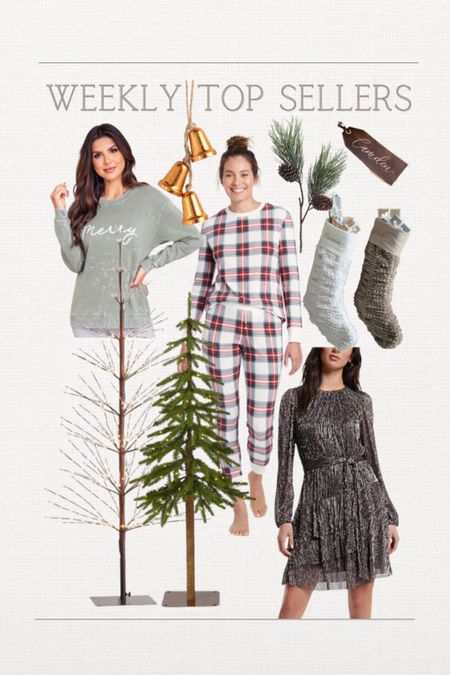 Last Week’s Top Sellers!

Twinkle trees, Christmas trees, outdoor Christmas decor, stockings, leather stocking tag, winter floral, faux branches, Christmas pajamas, holiday decor, party dress, cocktail dress, holiday sweater

#LTKHoliday #LTKCyberweek #LTKsalealert