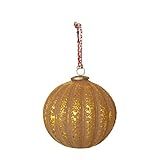 Creative Co-Op 8" Embossed Glass Ornament with Braided Hanger | Amazon (US)