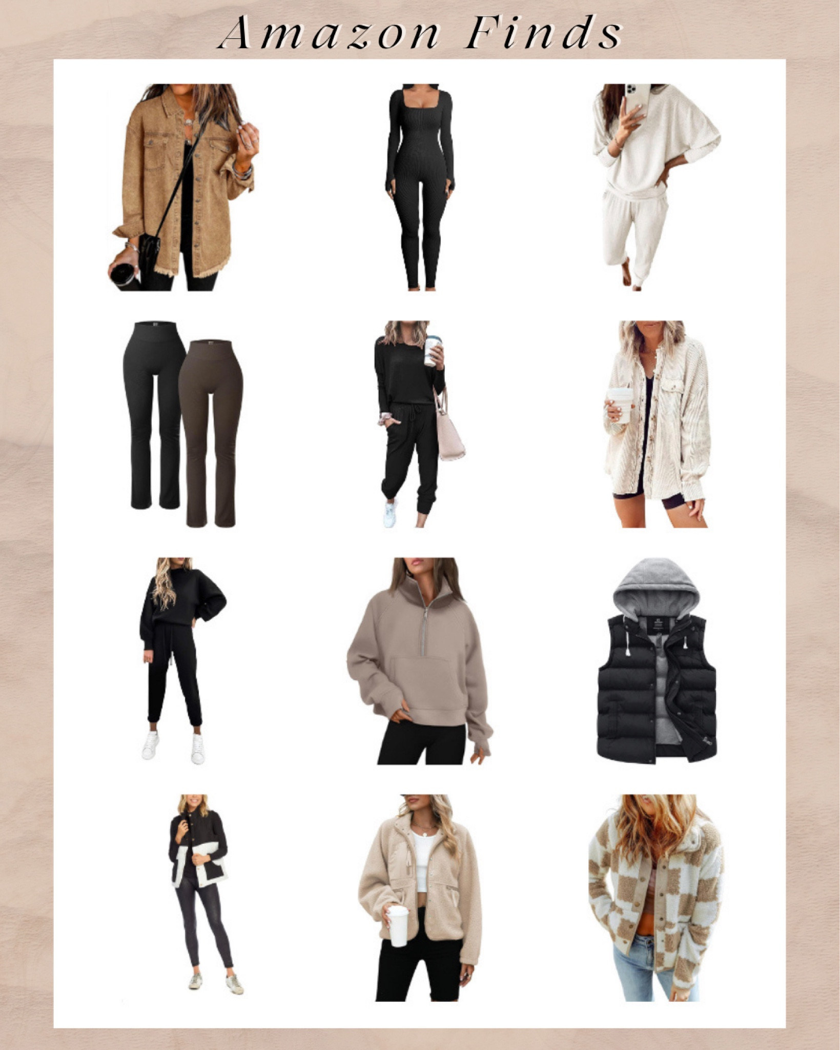 Cozy Neutral Amazon Finds!

#LTKmidsize #LTKfindsunder50 #LTKfitness