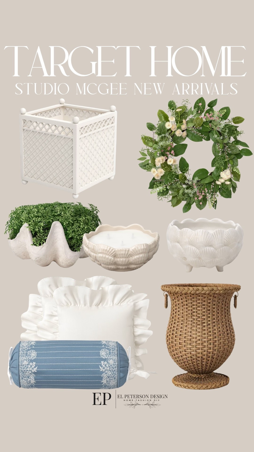 Target
New Arrivals-studio mcgee
Planters
Wreath
Outdoor pillows
Candle
Vase


#LTKHome