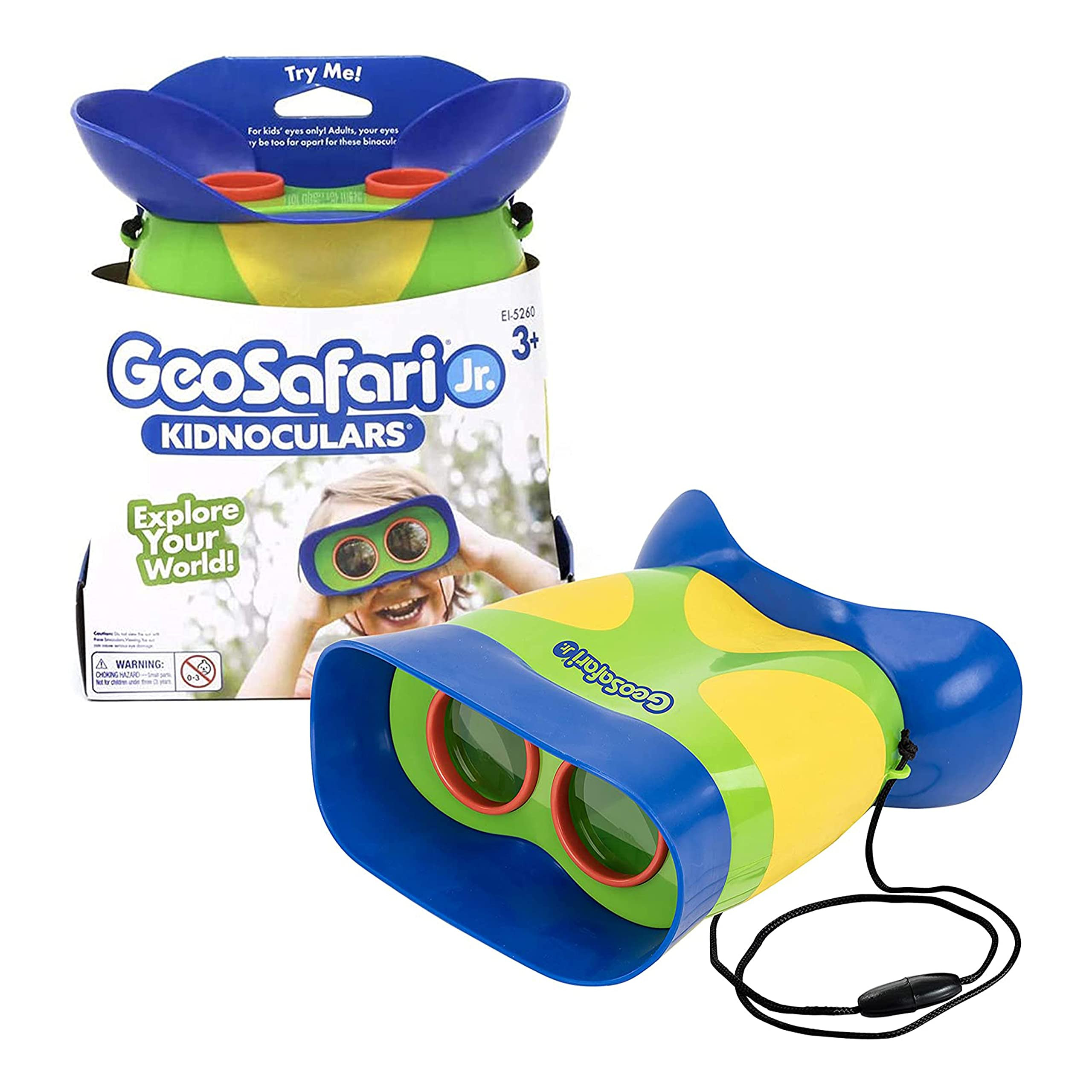 Educational Insights GeoSafari Jr. Kidnoculars, Binoculars for Toddlers & Kids, Easter Basket Stu... | Amazon (US)