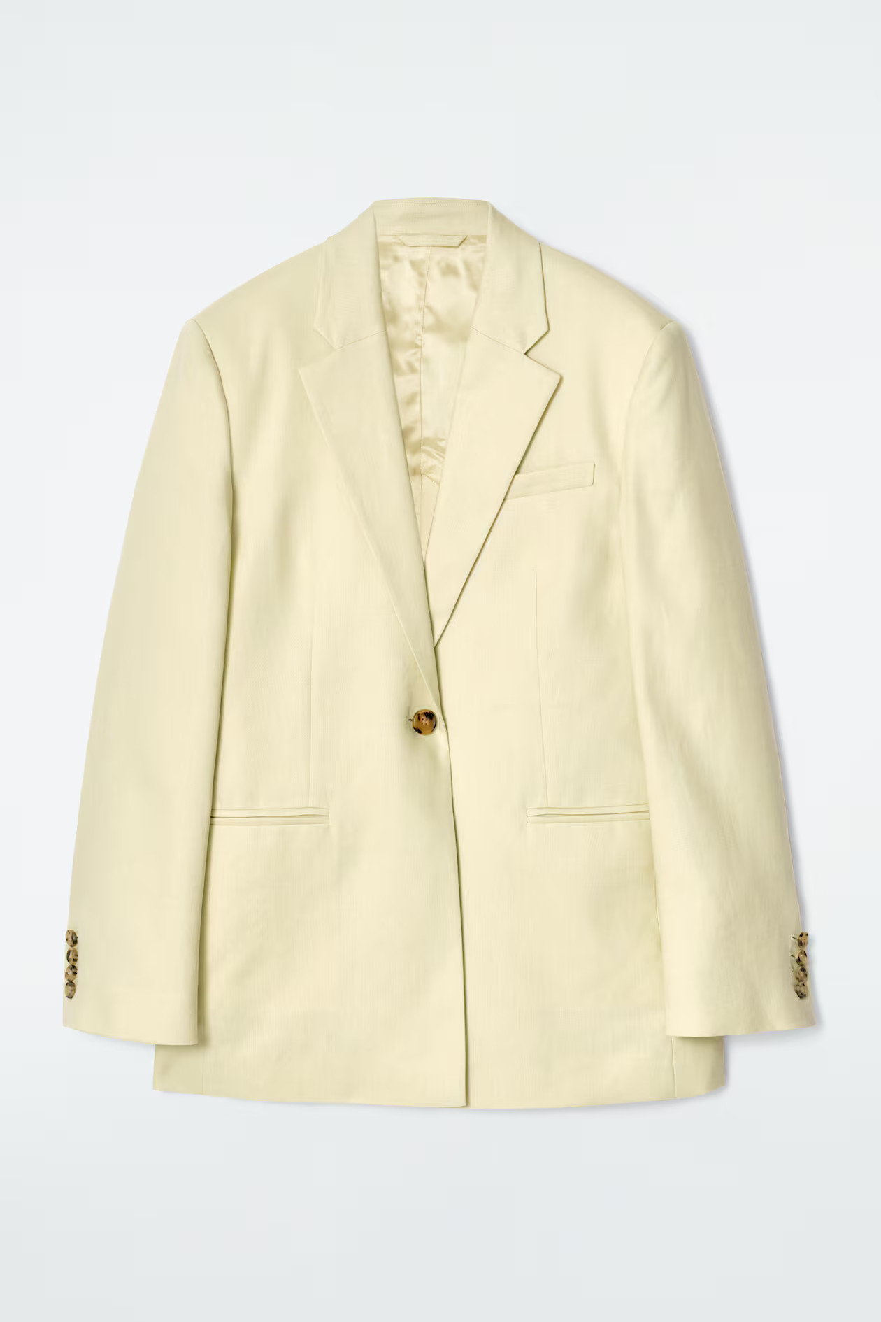 LONGLINE LINEN BLAZER | H&M (UK, MY, IN, SG, PH, TW, HK)