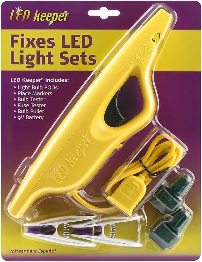 LED Keeper® - LED Holiday Light Set Repair Tool | Amazon (US)