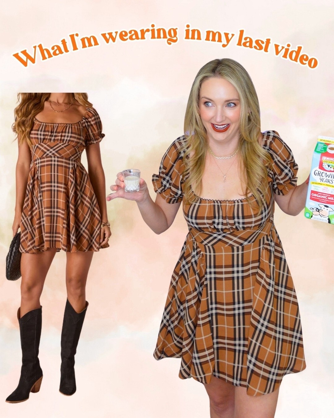 The CUTEST fall dress 🍁 

#LTKSeasonal #LTKFindsUnder50 #LTKStyleTip