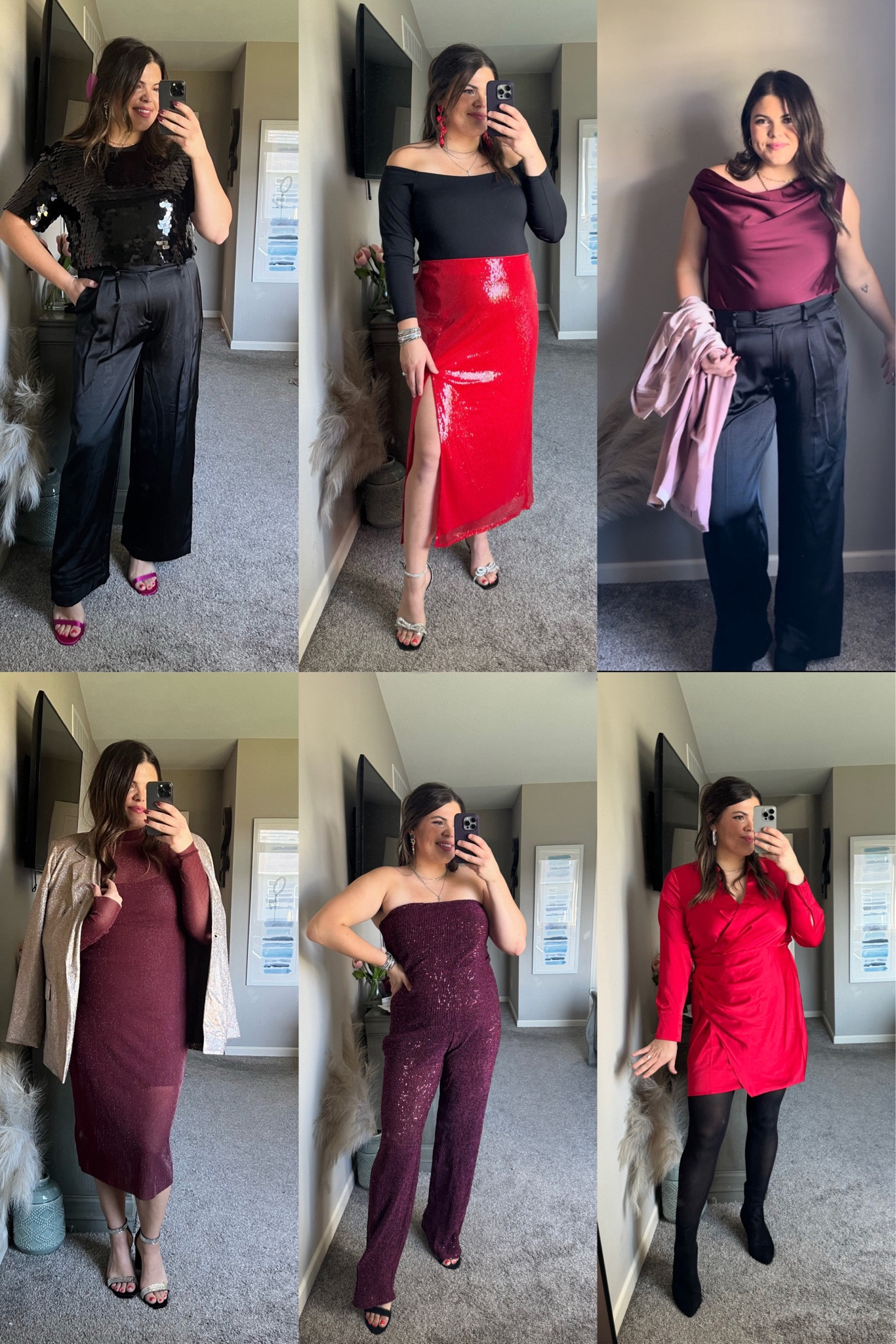 CYBER MONDAY DEAL! Some sparkly holiday outfits all 30% off today! I’m a size large or 12 in everything

Midsize holiday outfit, midsize Christmas outfit, midsize Christmas party outfit, midsize New Year’s outfit, midsize winter outfit, midsize winter wedding guest, sparkly Christmas outfit, sequins Christmas outfit, satin Christmas outfit  

#LTKHoliday #LTKmidsize #LTKsalealert