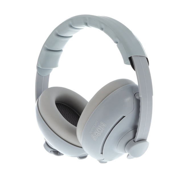 Soft Sounds 2-in-1 Noise Cancelling Earmuffs | Grey | Nuby (US)