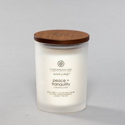 Glass Jar Candle Cashmere Jasmine - Chesapeake Bay Candle | Target