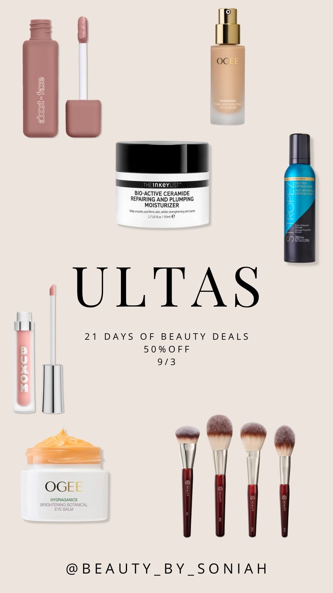 Ultas 21 days of beauty deals! 9/3

#LTKOver40 #LTKSaleAlert #LTKBeauty