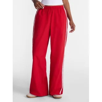 No Boundaries Nylon Game Day Track Pants, 30.5'' Inseam, Women's XXS-XXL | Walmart (US)