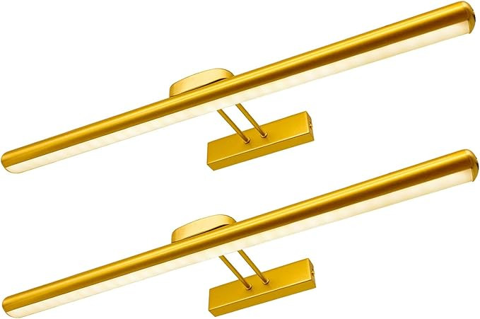 24.4" Wireless Picture Lights, Rechargeable Battery Art Display Light with Remote Control, Dimmab... | Amazon (US)