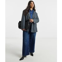 Simply Be Oversized Check Blazer | Simply Be (UK)