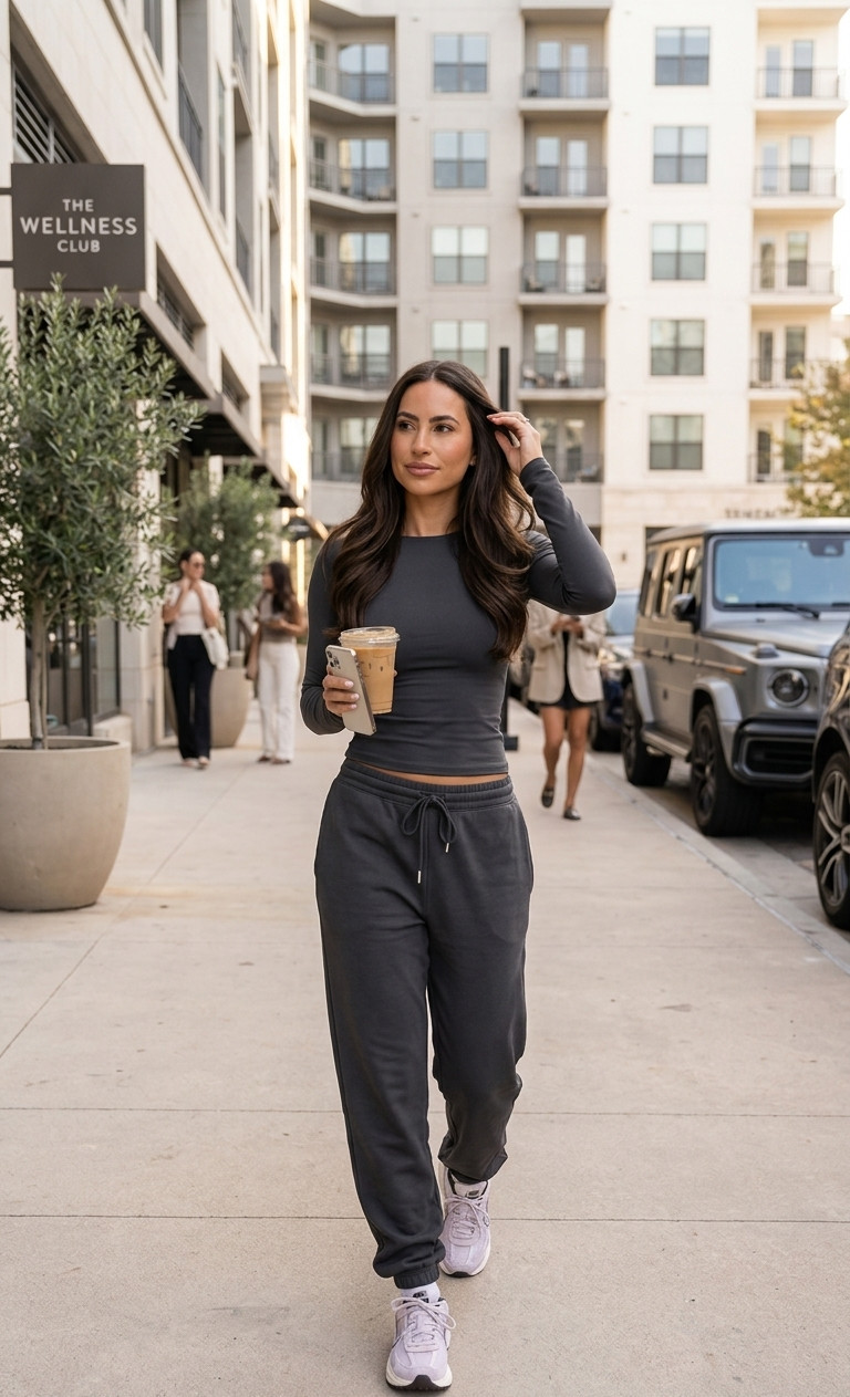 This Amazon set gives effortless quiet luxury energy 🤍 The monochrome charcoal look feels so elevated and designer-inspired while still being insanely comfy for coffee runs, travel days, errands, and everyday wear.

Minimal, chic, and easy to style ✨

Everything linked in my Amazon storefront + LTK.

#amazonfashion #amazonfinds #ltkstyle #quietluxury #athleisure #wellnessgirl #minimalfashion #casualchic #luxuryforless #amazonstyle 

 