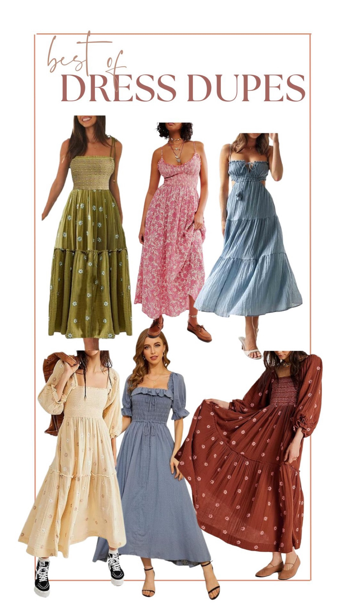 Dress dupes for your family photos 

#LTKFamily #LTKFindsUnder50