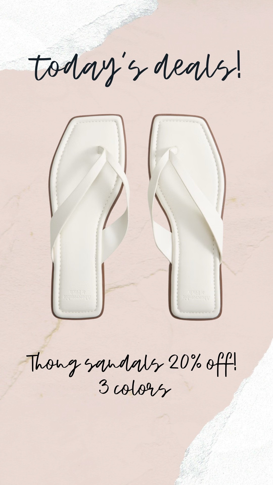 Thing sandals, abercrombie 

#LTKSaleAlert #LTKFindsUnder100 #LTKShoeCrush