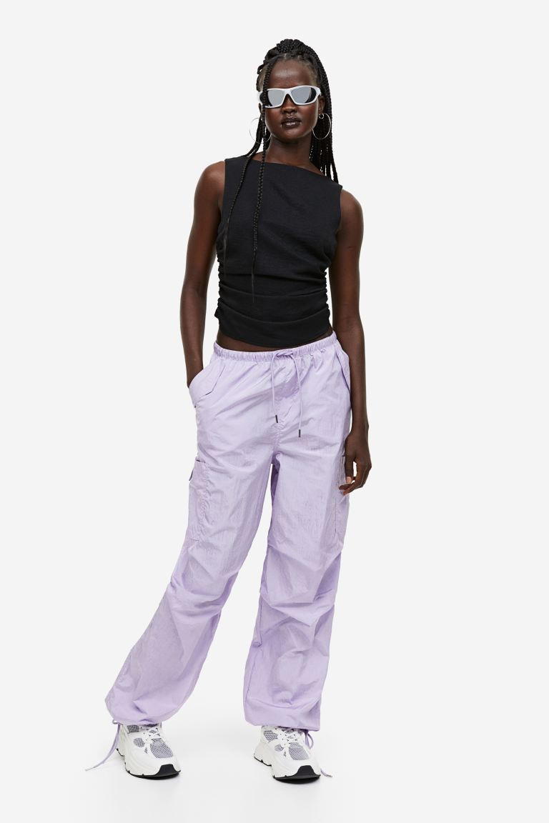 Open-back Gathered Top | H&M (US + CA)