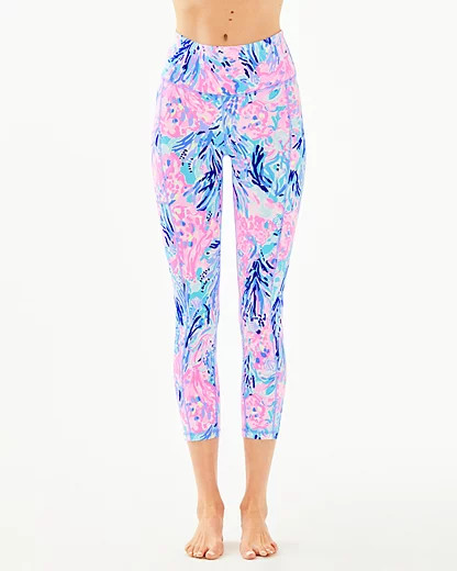 Lilly Pulitzer UPF 50+ Luxletic 24" High Rise Weekender Midi Legging | Lilly Pulitzer